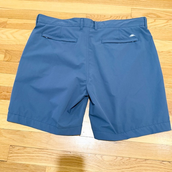 True Grit Dawn to Dusk Hybrid Dock Short in Ocean - Picture 6 of 8